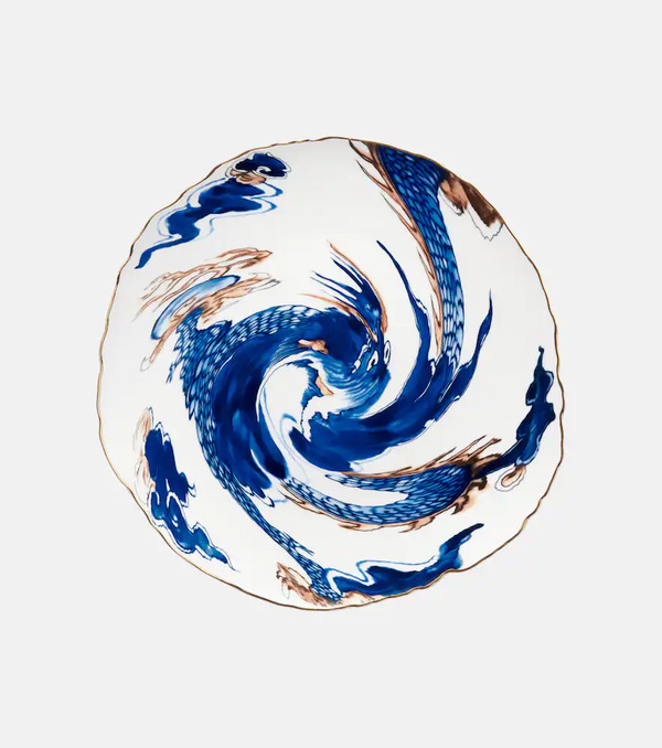  Seletti Seletti X Diesel Living Classics On Acid Imari Dragon Dinner Plate 