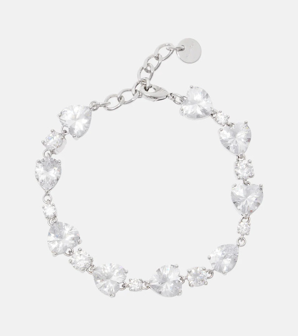 Self-portrait Self-portrait Crystal-embellished Bracelet 
