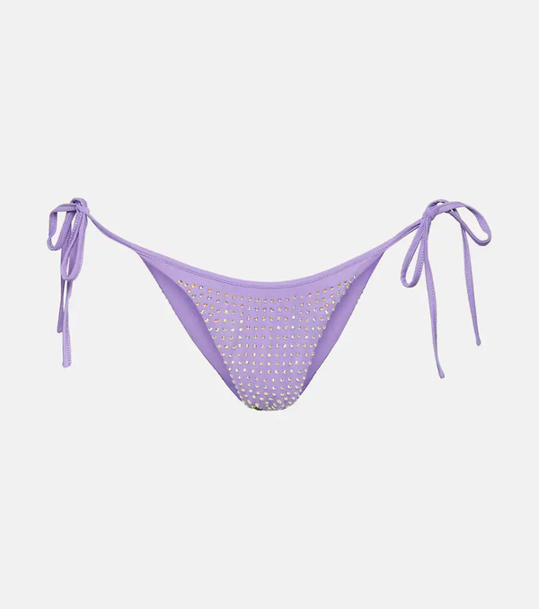  Self-portrait Self-portrait Embellished Bikini Bottoms 