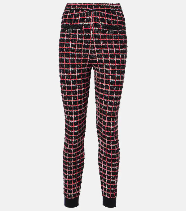  Self-portrait Self-portrait Tweed High-rise Leggings 