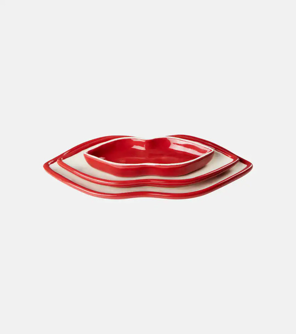  Serax Serax Les Objets Mouleversants Lips Serving Set By Wouters & Hendrix 