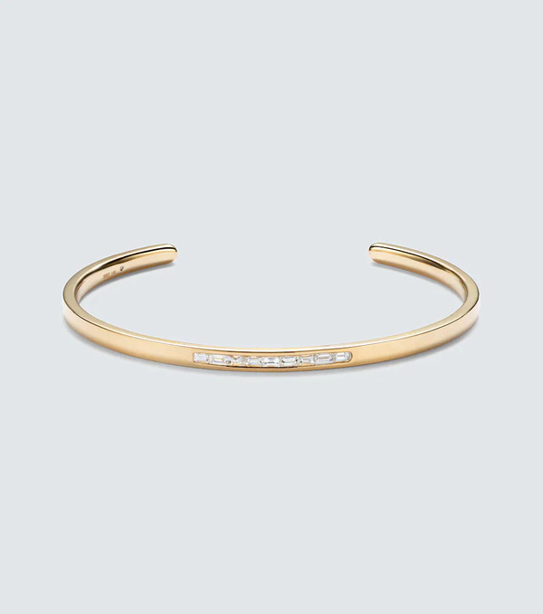  Shay Jewelry Shay Jewelry 18kt Gold Bangle With Diamonds 