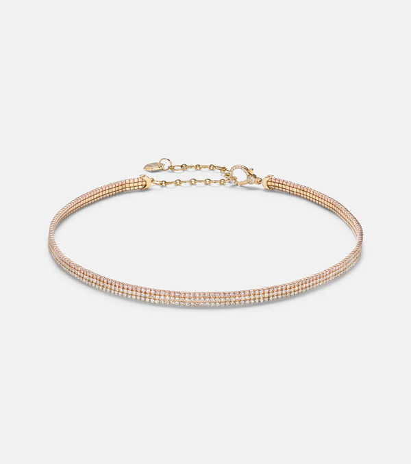  Shay Jewelry Shay Jewelry 18kt Gold Choker With Diamonds 