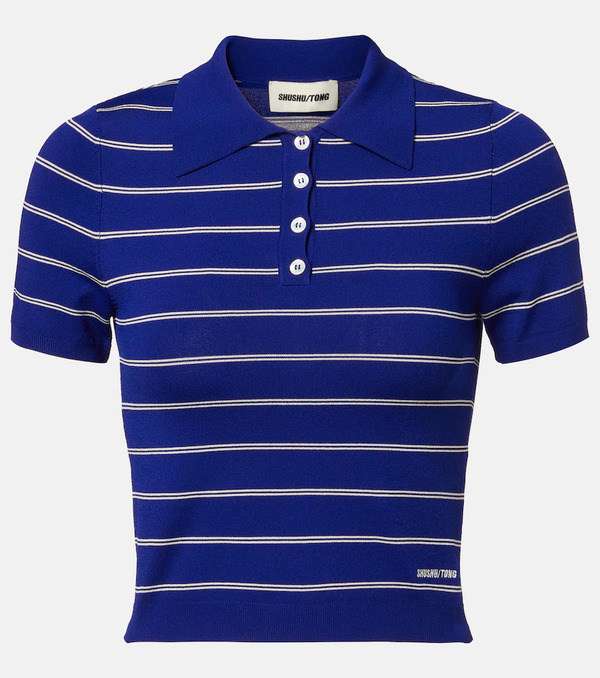  Shushu/tong Shushu/tong Striped Polo Shirt 
