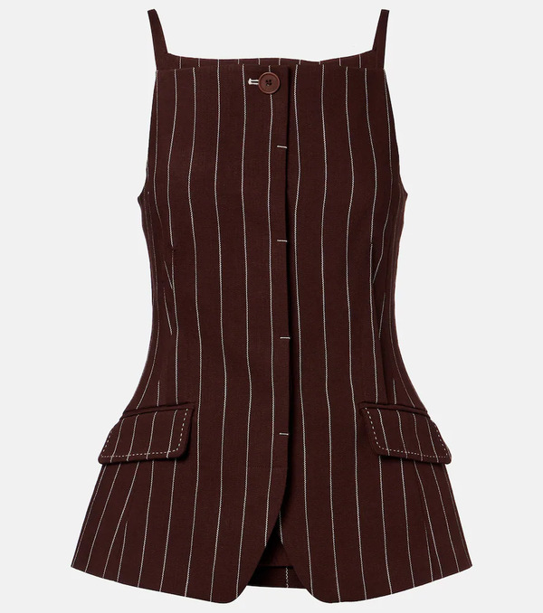  Simkhai Simkhai Edie Striped Top 