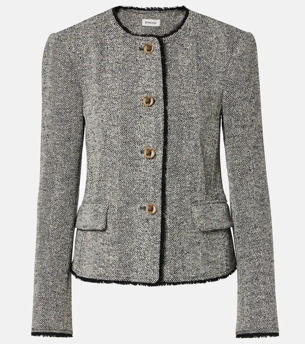 Simkhai Simkhai Ivie Herringbone Jacket 