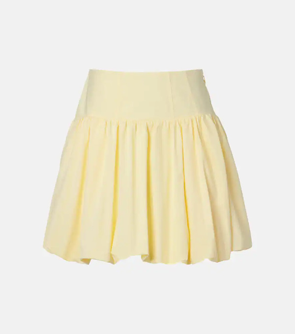  Simkhai Simkhai Pippa Cotton-blend Poplin Miniskirt 