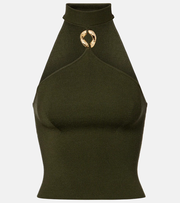  Simkhai Simkhai Renlen Halterneck Wool Top 
