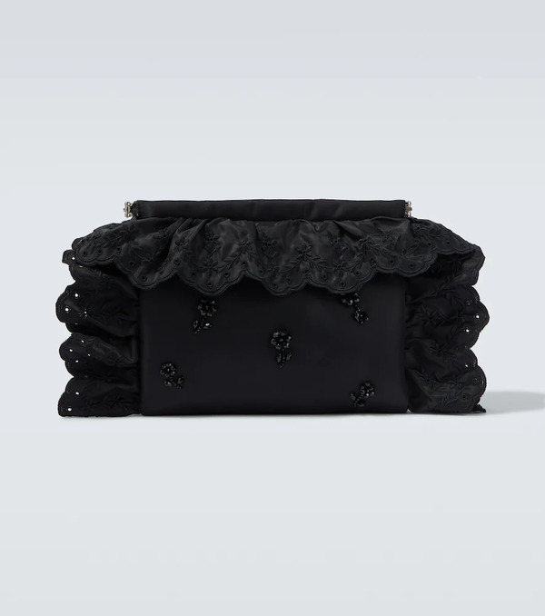  Simone Rocha Simone Rocha Pillowcase Embellished Clutch 
