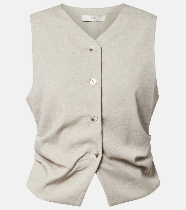  Sir Sir Leone Draped Vest 
