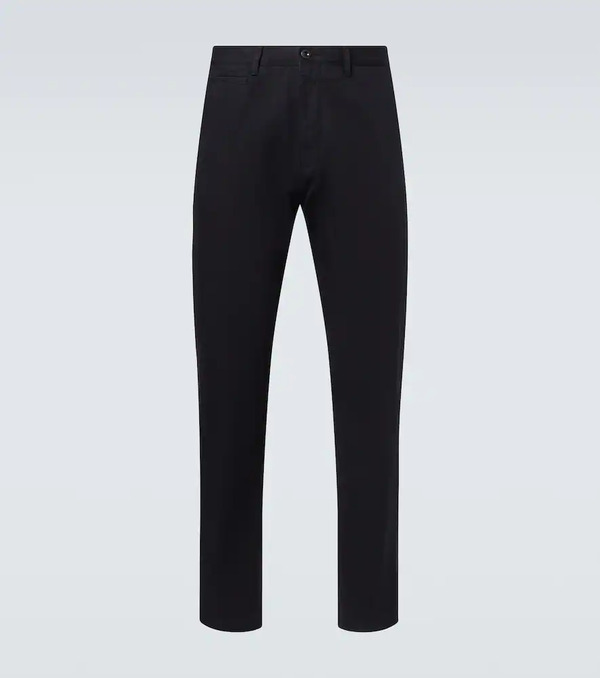  Slowear Slowear Cotton And Linen Slim Pants 