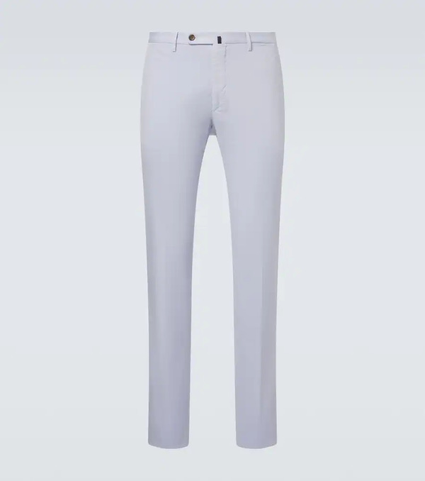  Slowear Slowear Cotton And Silk Slim Pants 