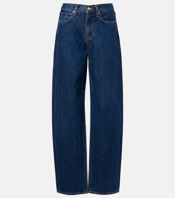  Slvrlake Slvrlake Tess Long Low-rise Barrel-leg Jeans 