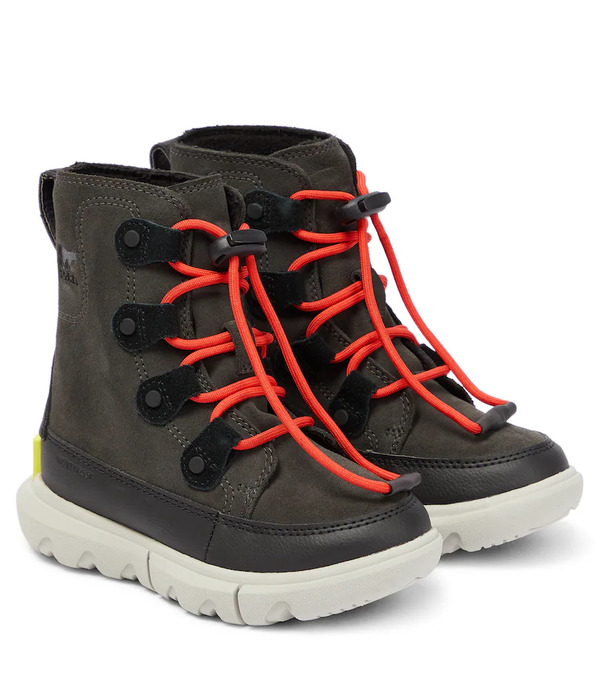  Sorel Kids Sorel Kids Explorer Suede Ankle Boots 