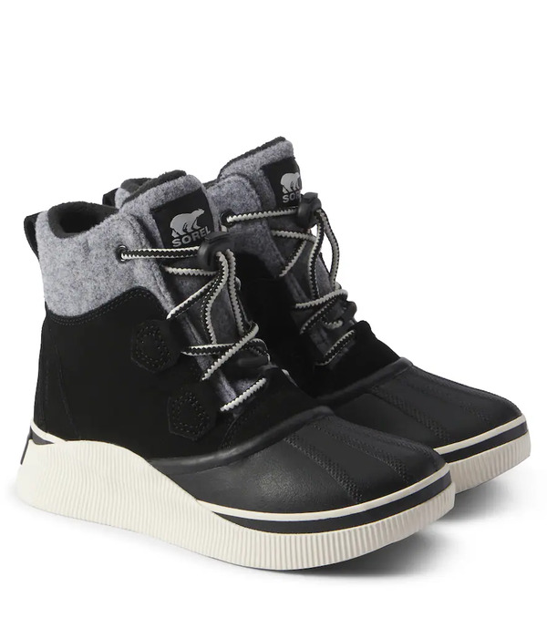  Sorel Kids Sorel Kids Out N About Iv Chillz Suede Boots 