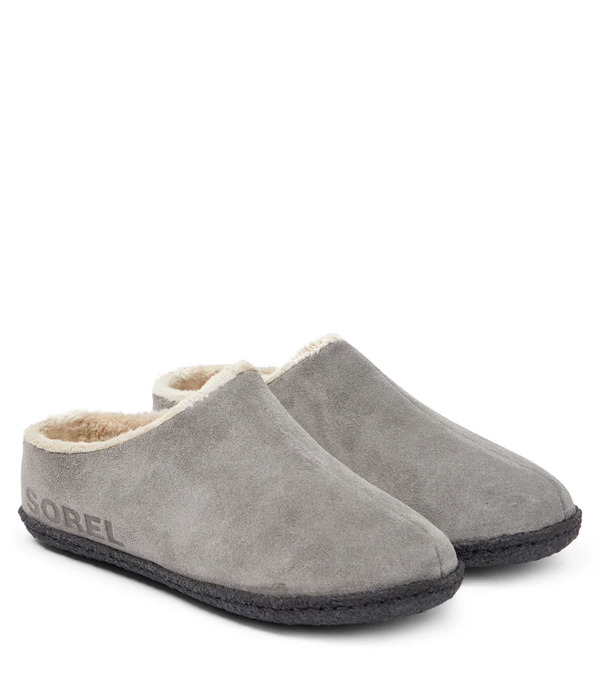  Sorel Kids Sorel Kids Youth Lanner Ridge Ii Suede Slippers 