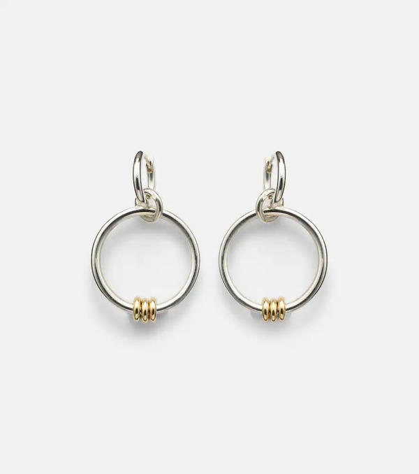  Spinelli Kilcollin Spinelli Kilcollin Asha Sterling Silver And 18kt Gold Earrings 