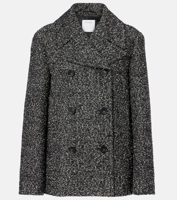  Sportmax Sportmax Olaf Wool And Cotton-blend Coat 