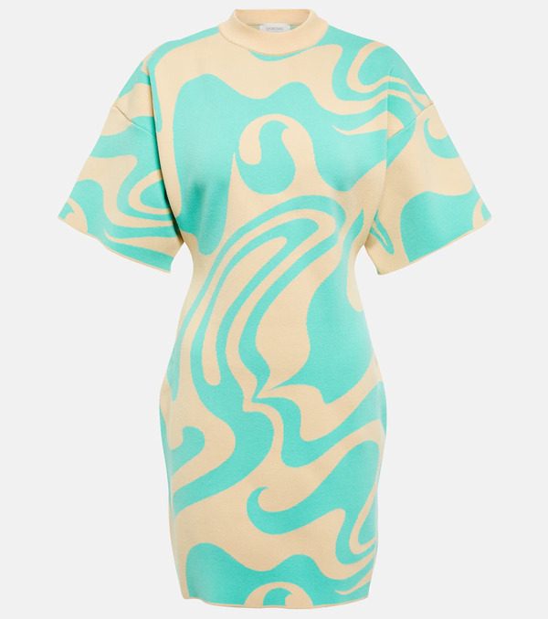  Sportmax Sportmax Ornati Jacquard Minidress 