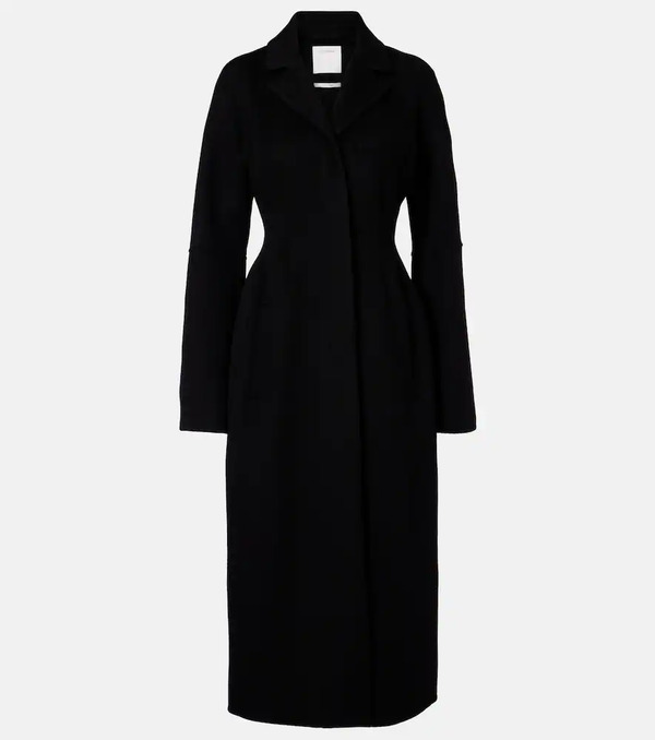  Sportmax Sportmax Peplum Virgin Wool Coat 