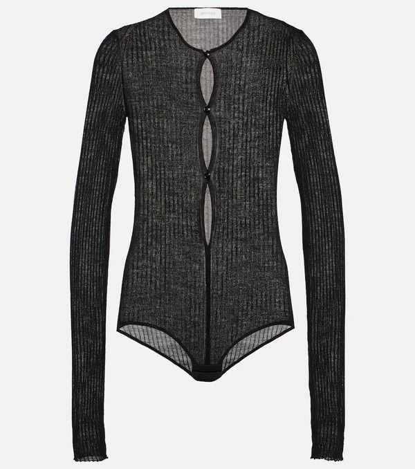  Sportmax Sportmax Rib-knit Bodysuit 