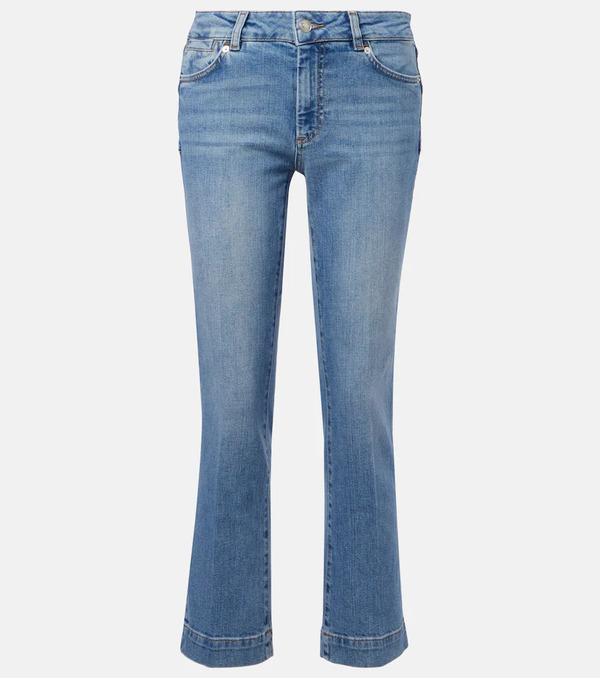  Sportmax Sportmax Schermo Low-rise Cropped Bootcut Jeans 