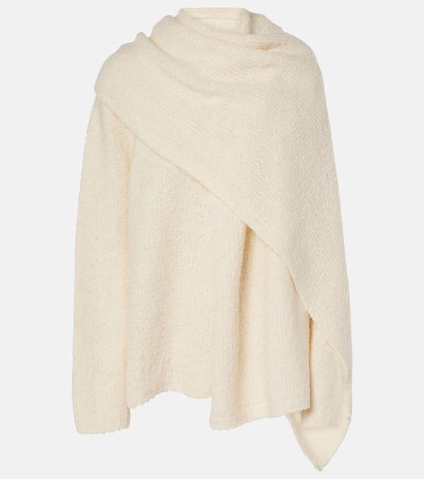  Staud Staud Siren Scarf-detail Sweater 