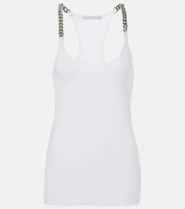  Stella Mccartney Stella Mccartney Cotton-blend Tank Top 