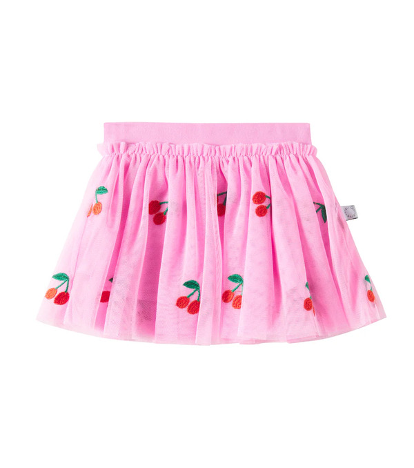  Stella Mccartney Kids Stella Mccartney Kids Baby Floral Embroidered Skirt 