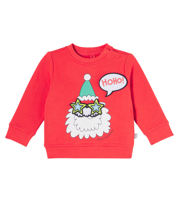  Stella Mccartney Kids Stella Mccartney Kids Baby Printed Cotton Sweatshirt 
