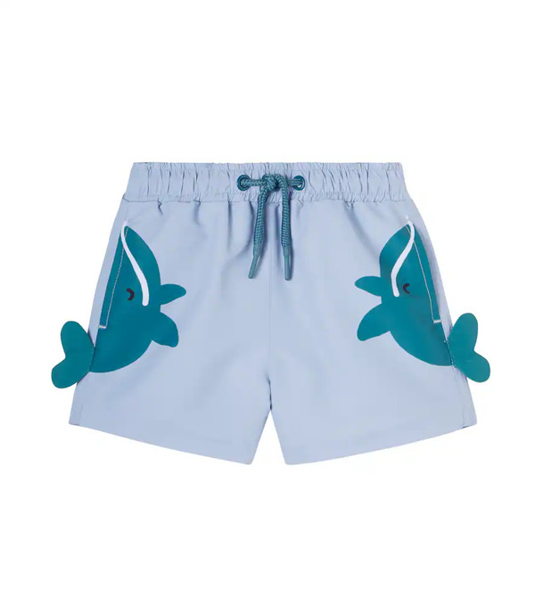  Stella Mccartney Kids Stella Mccartney Kids Baby Printed Swim Trunks 