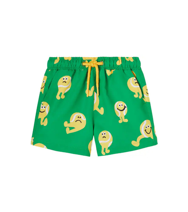  Stella Mccartney Kids Stella Mccartney Kids Baby Printed Swim Trunks 