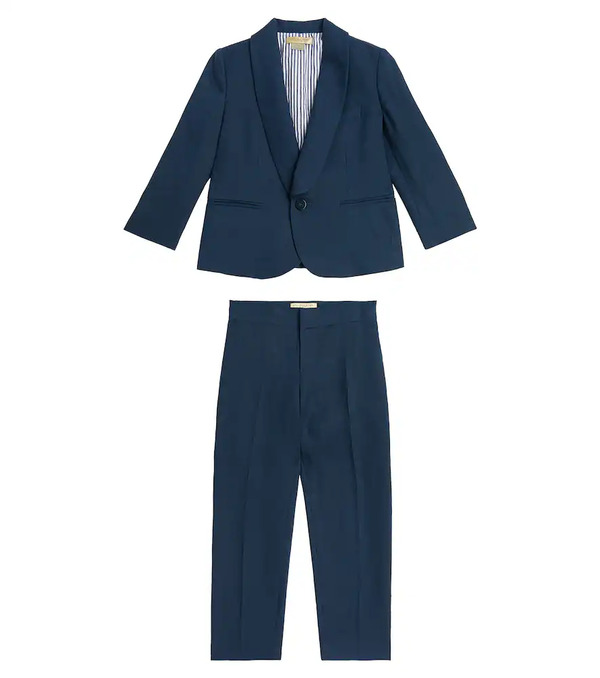  Stella Mccartney Kids Stella Mccartney Kids Linen Suit 