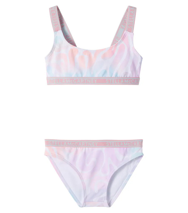  Stella Mccartney Kids Stella Mccartney Kids Logo Bikini 