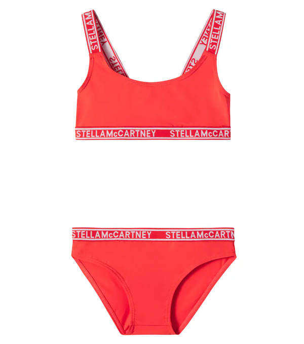  Stella Mccartney Kids Stella Mccartney Kids Logo Bikini 