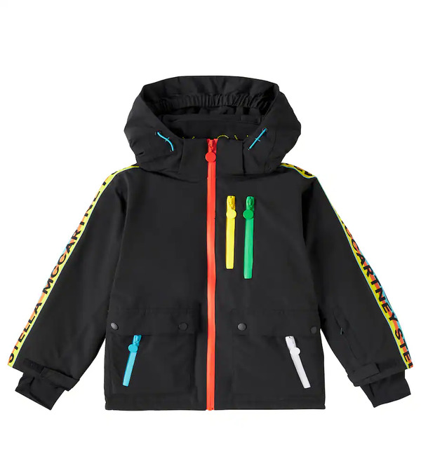  Stella Mccartney Kids Stella Mccartney Kids Logo Ski Jacket 