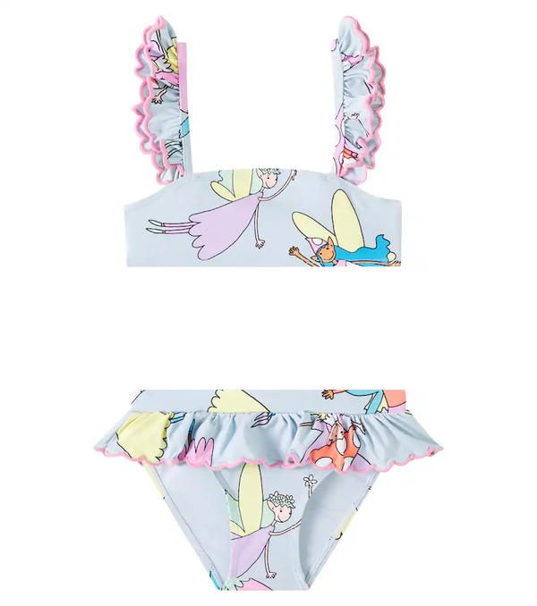  Stella Mccartney Kids Stella Mccartney Kids Printed Bikini 