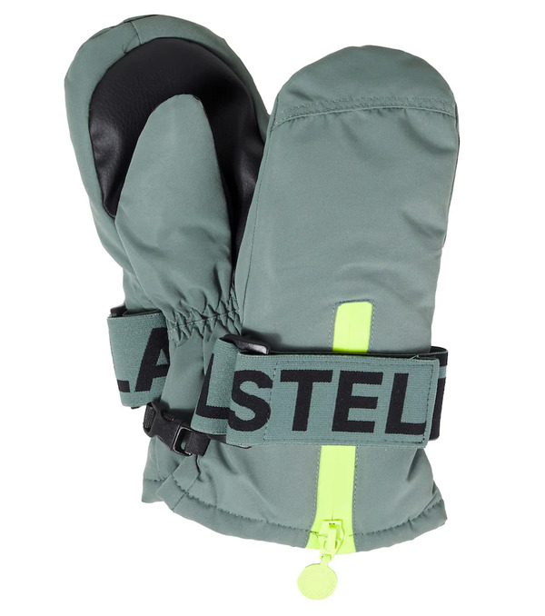  Stella Mccartney Kids Stella Mccartney Kids Printed Ski Gloves 