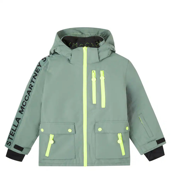  Stella Mccartney Kids Stella Mccartney Kids Printed Ski Jacket 