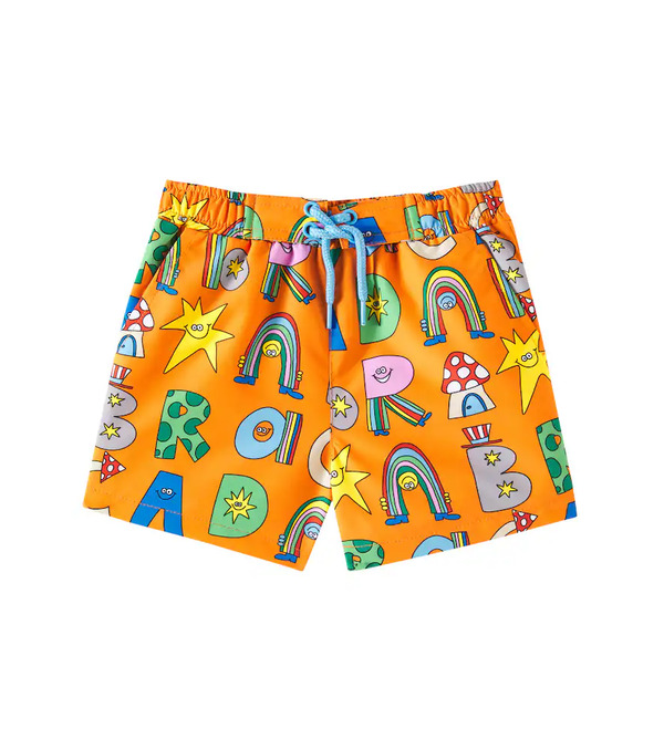  Stella Mccartney Kids Stella Mccartney Kids Printed Swim Trunks 