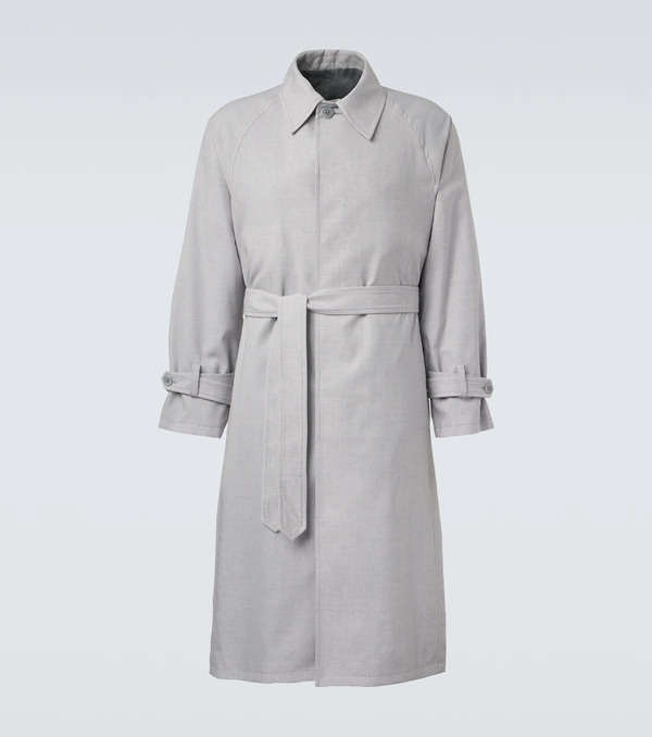  Stoffa Stã²ffa Belted Wool Coat 
