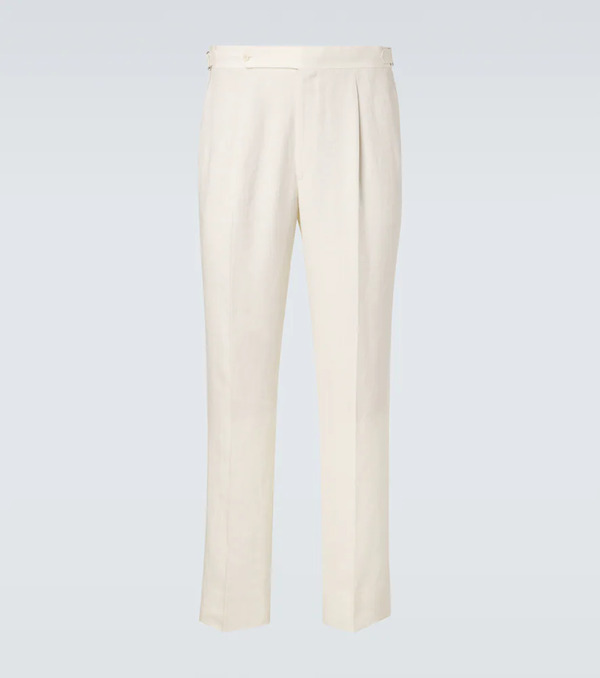  Stoffa Stã²ffa Linen Straight Pants 