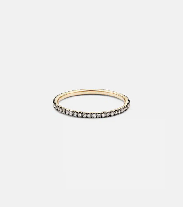  Stone And Strand Stone And Strand Come Closer 14kt Gold Ring With Diamonds 