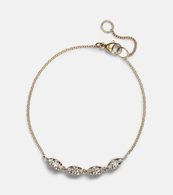  Stone And Strand Stone And Strand Muse 10kt Gold Bracelet With Diamonds 