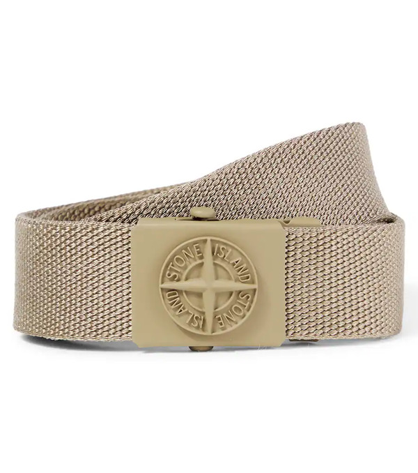  Stone Island Junior Stone Island Junior Compass Canvas Belt 