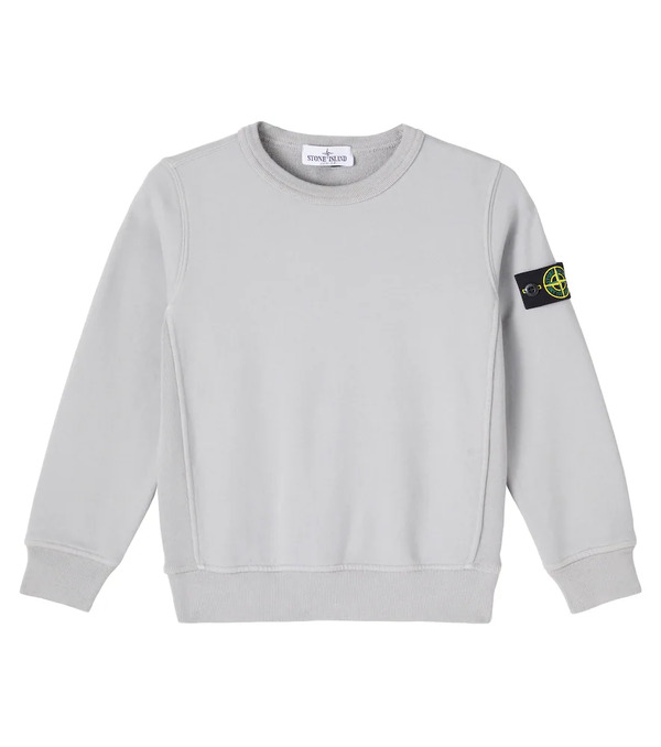  Stone Island Junior Stone Island Junior Compass Cotton Jersey Sweatshirt 