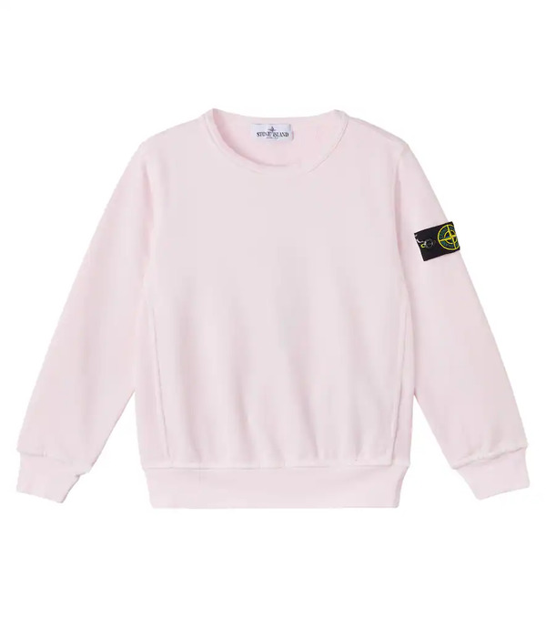  Stone Island Junior Stone Island Junior Compass Cotton Jersey Sweatshirt 