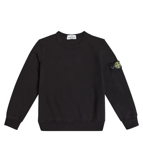  Stone Island Junior Stone Island Junior Compass Cotton Sweatshirt 