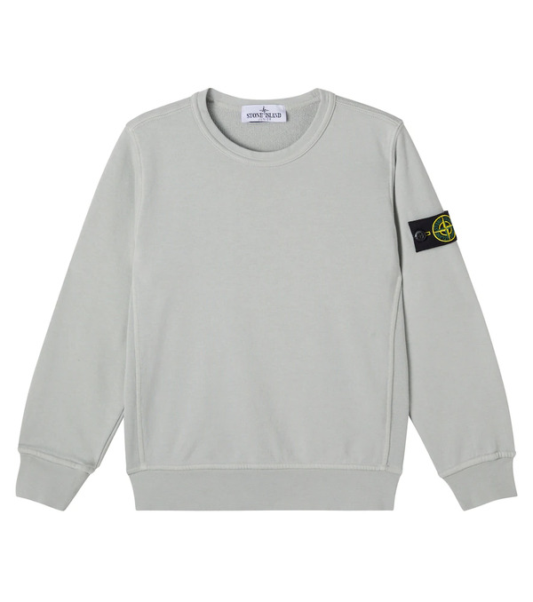  Stone Island Junior Stone Island Junior Cotton Jersey Sweatshirt 