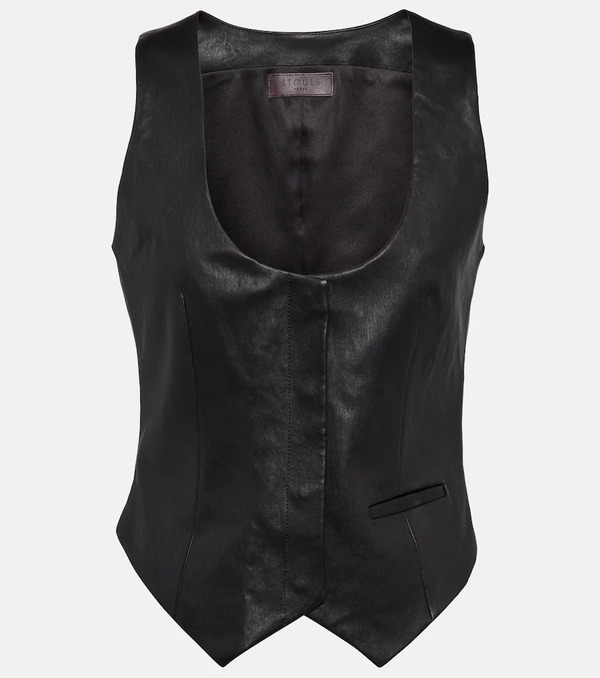  Stouls Stouls Adrian Leather Vest 